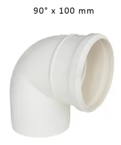 Joelho Esgoto 90X100MM Amanco