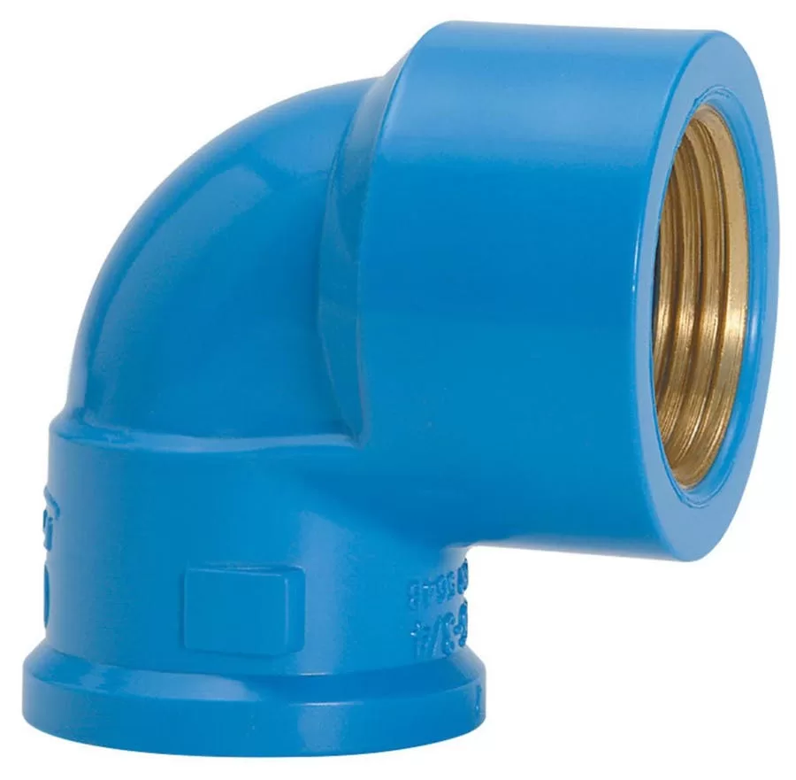 Cotovelo Joelho Azul Soldável