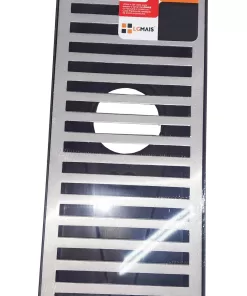 Alternative view of Grelha Com Caixa Coletora Alumínio Escovado 18,5X50 Lg Mais