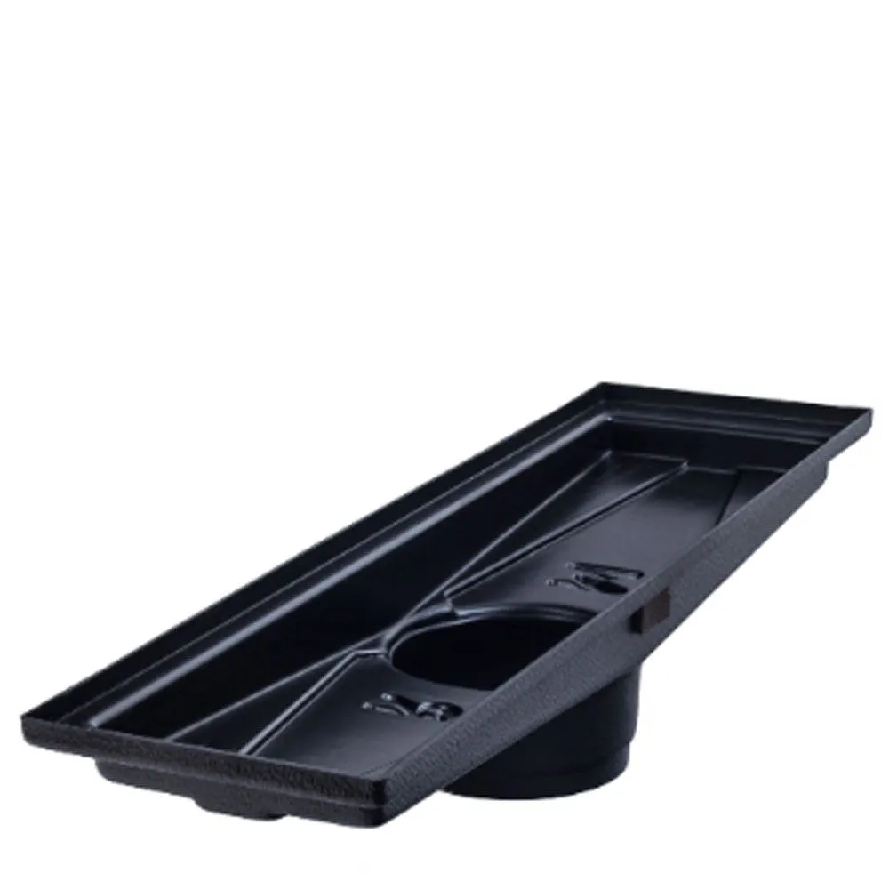 Grelha Com Caixa Coletora 13,5X100 Alumínio escovado Lg - Imagem 3