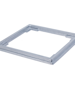 Alternative view of Grelha 30X30 Com Caixilho Alumínio Polido LgMais