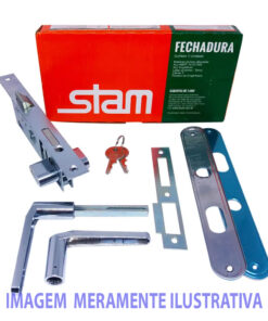 FECHADURA EXT. 501 - 502/03 ESPELHO STAM