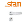 Fechadura Stam 823/09 Porta Banheiro Roseta Inox