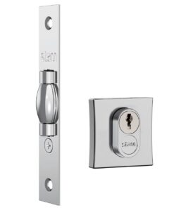 Fechadura Stam 1005 Pivotante - Ros. Quadrada Cromada