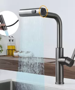 Torneira Gourmet Cozinha Monocomando Extensiva Misturador