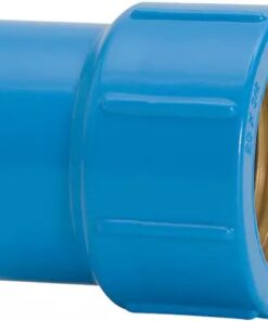 Luva Soldavel Azul bucha de latao 25mmX1/2 Amanco