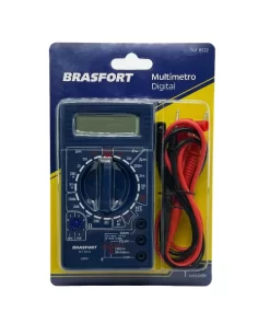 Multímetro Digital Brasfort Referência 8522 Azul