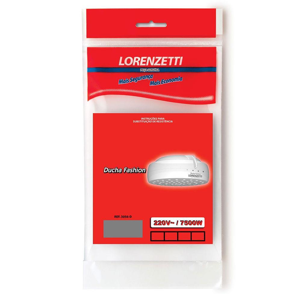 Resistencia Ducha Fashion 220V/7500W Ref. 3056-D Lorenzetti