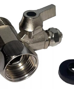 Válvula Fechamento Metal 1/2X1/2X Tubo 1/4 Planeta Água