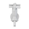 Torneira Para Tanque e Maquina Cross Branca 1/2-3/4